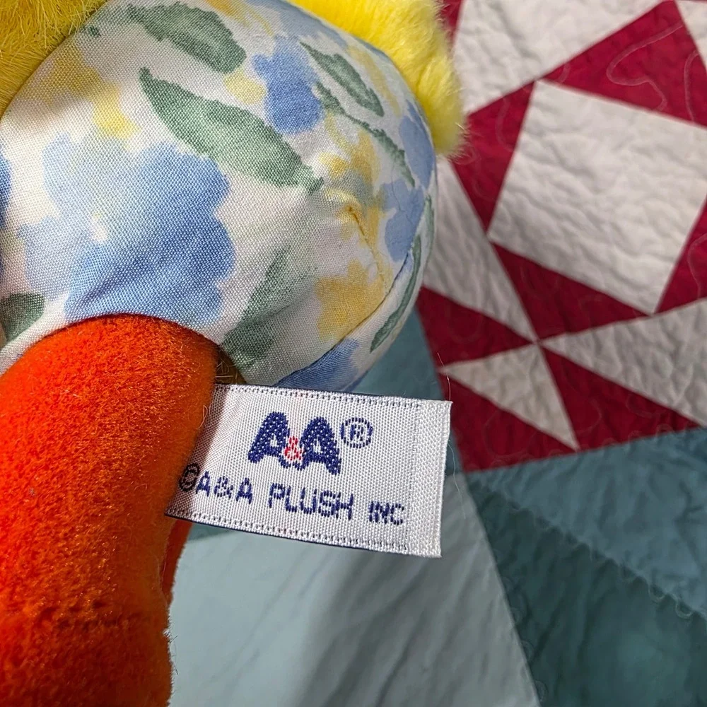 A&A Plush Soft N Cuddly Yellow Duck Stuffed Animal 8